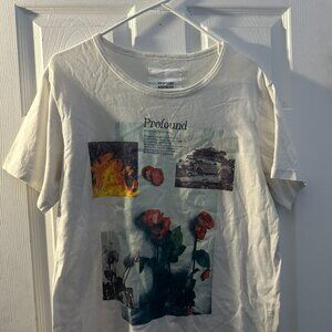 White Profound Aesthetic Graphic T-Shirt
